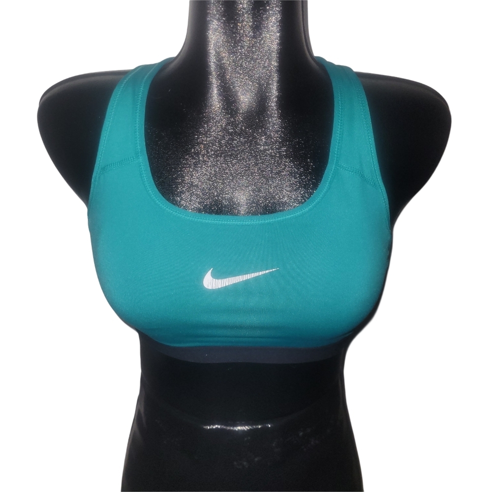 Nike Dri-fit Women's Teal Racerback Sports Bra Size S